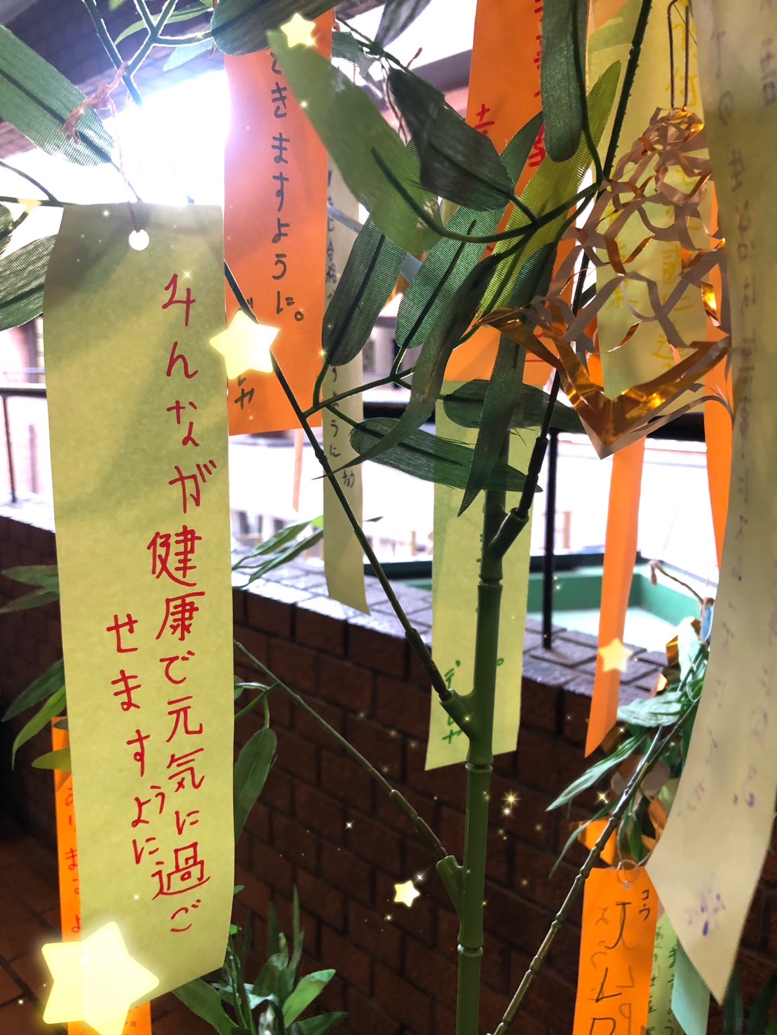 今日は七夕✨